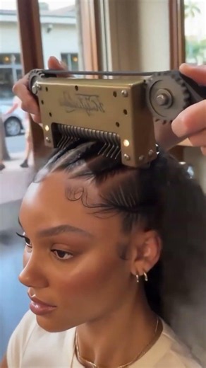 This Mind-Blowing Automatic Hair Braiding Machine Creates Perfect Cornrows Fast