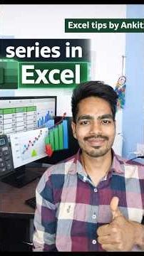 Series in Ms Excel 💯 Excel Tips and tricks #excel #shorts #viral #trending #ytshorts #trending