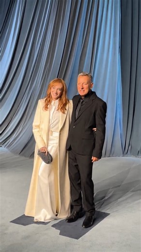 2025-10-18 David Geffen Theater, Academy Museum Of Motion Pictures, Los Angeles, CA Bruce and Patti at the fifth Annual Gala Academy Museum Gala, presented by The Academy Museum of Motion Pictures. #BruceSpringsteen #springsteen #jeremyallenwhite #delivermefromnowhere #comingsoon #cinema #films #biopic #nebraska #martinscorsese #pattiscialfa | Pink Cadillac "Bruce Springsteen Fan Page"
