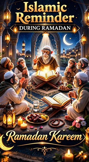 Heartfelt Ramadan Animation: Unite in Spiritual Prayer