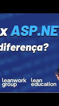 .NET x ASP.NET. Qual a diferença?