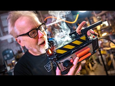 Adam Savage Inspects Hasbro's Ghostbusters Ghost Trap and P.K.E. Meter!