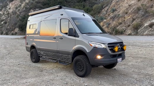 2022 4x4 Sprinter Van Was Converted to a Family Adventure Home, Now for Sale for $179K