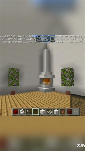could This Be the Cleanest Moder Fireplace Build in Minecraft
