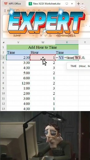 Beginner vs Expert | Add Hours to Time in Excel | Office Excel Pro