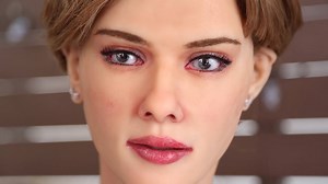 952K views · 1.2K reactions | A man with no formal training in robotics spent three years and $50,000 building a robot Scarlett Johansson. | Machines with Brains | Facebook