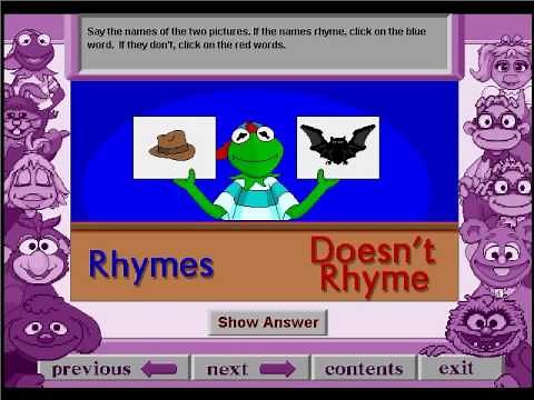 Beginning sounds with the Muppets. Kermit (Начальные звуки с Маппетами)