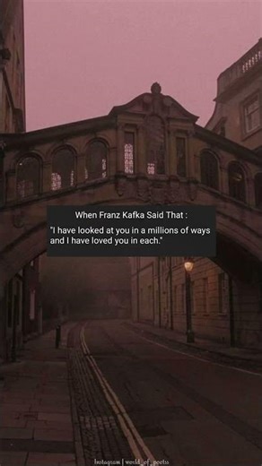 Franz Kafka ❤️‍🩹
