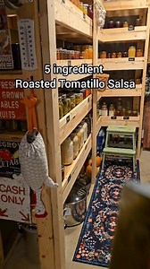 Tomatillos, peppers, and onions are such a delicious combination! If canning isn't your thing, stop when you get to that part and keep it in the fridge instead! If spice isn't your thing, use your favorite variety of pepper (just keep the amount the same if you're canning). #salsaverde #tomatillosalsa #veganrecipes #vegetarian #nutrition #spicygreensalsa #easysalsa #homemadesalsa #forjars #recipes #canning | Wild Haven Farm