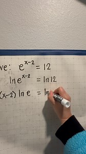 Solving exponential equation with base "e" | Titser Gaming