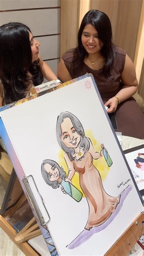 Turning Strangers Into Funny Caricatures 😂 Live Caricature Drawing | Speed Art Short