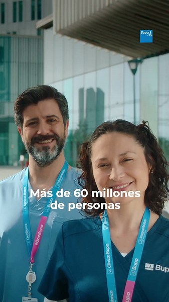 60 millones de personas confían en Bupa cada año.