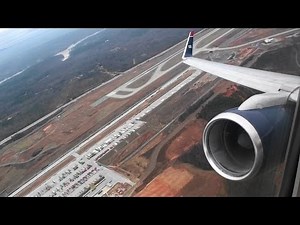 Incredible Rocket Takeoff!!! Awesome First Class HD 757 Takeoff From Charlotte!!!