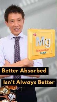 Choosing Magnesium Wisely - What Science Says | Dr Kiat