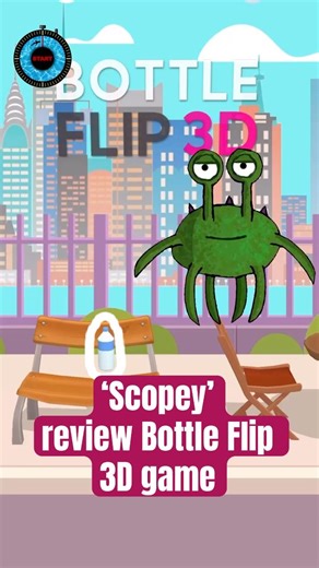 Bottle Flip 3D | Scopey Review | Level 1 #bottleflip #funnygames