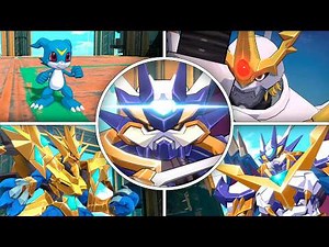 Veemon X Antibody & Digivolutions – Unique Skills Showcase | Digimon Story Time Stranger