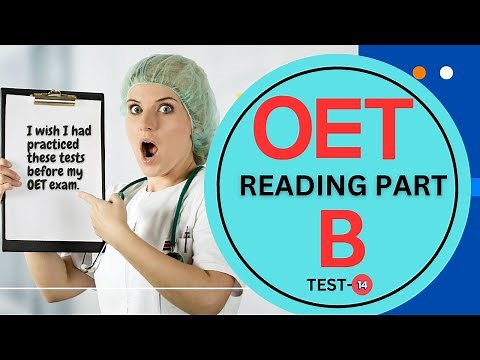 OET Reading Part B: Practice Test 14 with Answers | Boost Your Exam Prep!