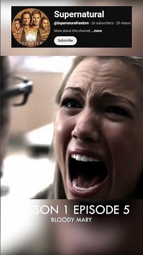 The Moment Jill First Saw Bloody Mary - Sam and Dean Winchester | #supernatural