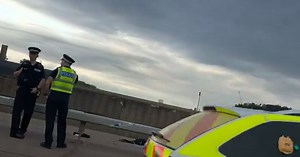 Police at Stevenage railway bridge after 'major incident' causes train chaos