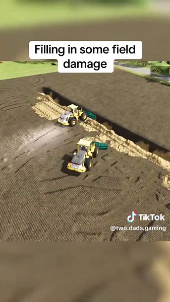 Filling in Field Damage in Farming Simulator