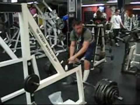 Diesel Weasel Max lifts #1 - deadlift 485 lbs x 1- worst form ever Dieselweasel