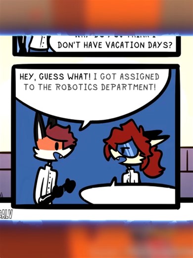 furry robot comic p1 #furry #furrycomics #furries #furryart #furrycon #comic #comicdubs