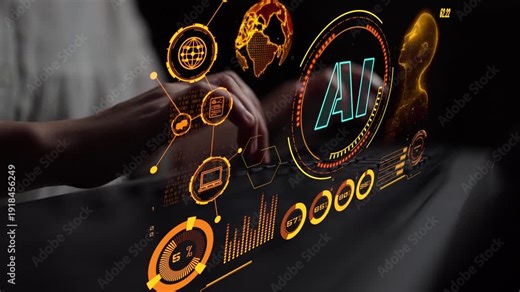AI Assistant Brain Processor with LLM Technology, Big Data, Machine Learning, Generative AI for Business Support, Future Agentic AI Technology and Artificial Intelligence Prompt Engineering. Thunk