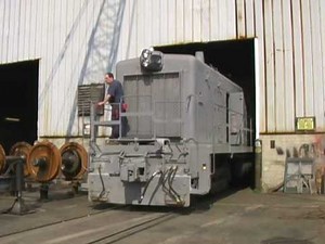 Test Firing an EMD SW-9