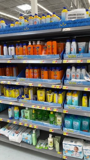 Walmart sunscreens you can PASS on…& ones I'd recommend ✨instead✨ All Over SPF ❌Equate Sheer Sunscreen Lotion spf 50 (5.97) -multiple bottles were on clearance and EXPIRED in March! totally negligent. Avoid avoid avoid ✅Eucerin Advanced Hydration with Hyaluronic Acid spf 50 (13.99) -I've been using this as my go to body spf when out on a walk or driving in the car. It's quick drying & non greasy Roll On Sticks ❌Banana Boat Sunscreen Roll on spf 60 (7.99) -loved the concept & the formula was nice