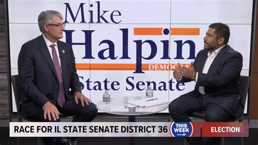 Democrat Mike Halpin running for reelection in Illinois State Senate District 36