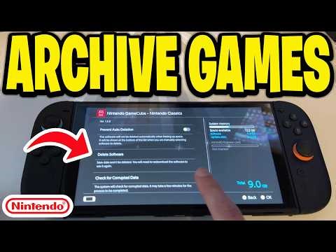How To Archive Games On Nintendo Switch