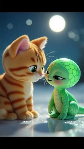 🐾 A Cat on the Moon?! When Curiosity Meets Aliens 🌕✨