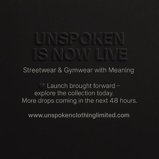 Unspoken Clothing: Premium Mental Health Streetwear