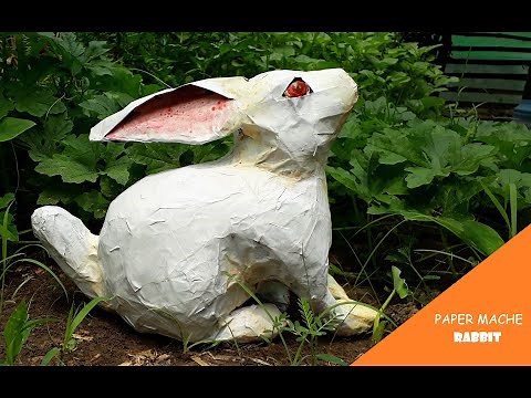 PAPER MACHE RABBIT