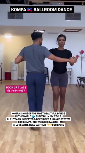 KOMPA 🇭🇹 IS ONE OF THE MOST BEAUTIFUL DANCE IN THE WORLD 🌎, ESPECIALLY MY STYLE. IN 11 YEARS, I CREATED & DEVELOPED A DANCE SYSTEM FOR KOMPA, THE WORLD IS FALLING IN LOVE WITH. I ALSO TEACH 3 DIFFERENT SETTINGS TO DANCE KOMPA, DEPENDING ON THE PEOPLE, YOU HAVE IN FRONT OF YOU. SETTING 1) STRANGERS SETTING 2) COUPLE/ BF / GF/ SETTING 3) FAMILY MEMBERS. . . KOMPA MUSIC IS VERSATILE, A MUSIC WITH A DIVERSITY OF INTRUMENTS, THAT GIVE PEOPLE THE FREEDOM TO MOVE THE BODY FREELY, BUT KOMPA MUSIC ALS