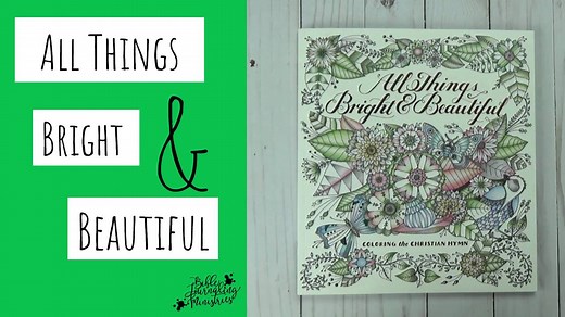 26 reactions · 6 comments | Here's our review of All Things Bright and Beautiful. Please visit our website for your chance to win 1 of 2 copies of this book before July 13th! https://www.biblejournalingministries.com/all-things-bright-and-beautiful-coloring-book/ | Bible Journaling Ministries | Facebook