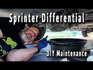 How to Change Rear Differential Oil on a Sprinter Van | 2019+ Mercedes Benz | Winnebago Revel