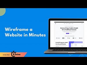 Wireframe a Website in minutes | MockFlow Wireframing Hacks