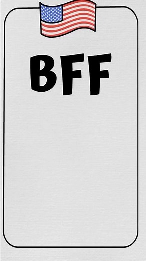 What does the acronym BFF mean in English? #englishvocabulary #englishathome #englishonlinefree
