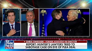 7.9K views · 570 reactions | Former asst FBI director, Chris Swecker, says this is a clear case for disbarment of Hunter’s attorney, after the lawyer called the judge’s clerk pretending to be someone else to get evidence struck from the record. | Jesse Watters | Facebook
