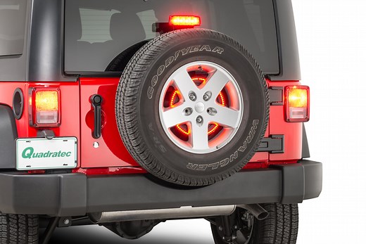 Quadratec  3rd Brake Light LED Ring  for 07-18 Jeep Wrangler JK