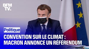 34K views · 338 reactions | Emmanuel Macron annonce un référendum pour inscrire la lutte pour le climat dans la Constitution | BFMTV | Facebook