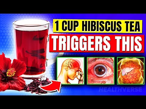 DRINK 1 Cup Hibiscus Tea Every Day BEFORE BED, See What Happens To Your Body (Hibiscus Tea Benefits)