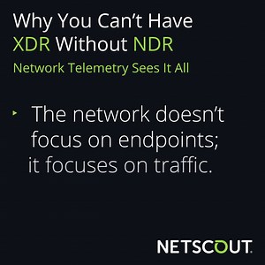 Are you relying solely on EDR for your XDR strategy? Think twice. While an EDR-centric XDR strategy may seem sufficient, the truth is, it's not. Read the blog and discover how a comprehensive approach with Omnis Cyber Intelligence can protect your network and secure your data. http://www.netscout.link/6187PJMUP | NETSCOUT