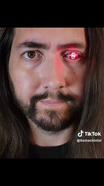Capturing Realistic Titanium Skull Eyes with LED Lights
