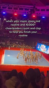Cheer squad showed up & didn’t miss a beat 🙌 | Cheerleader Girl