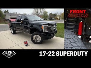 2017-2022 Ford F250/F350 - How to Replace Front Shocks