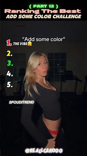 Ranking The Best Add Some Color Challenge 😍 🫠 (Part 12) #shorts #tiktokviral