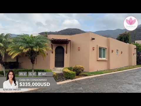 AJIJIC EN VENTA CASA EN CONDOMINIO