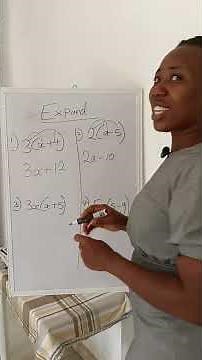 How to Expand Algebraic Expressions | Expanding Brackets Made Easy